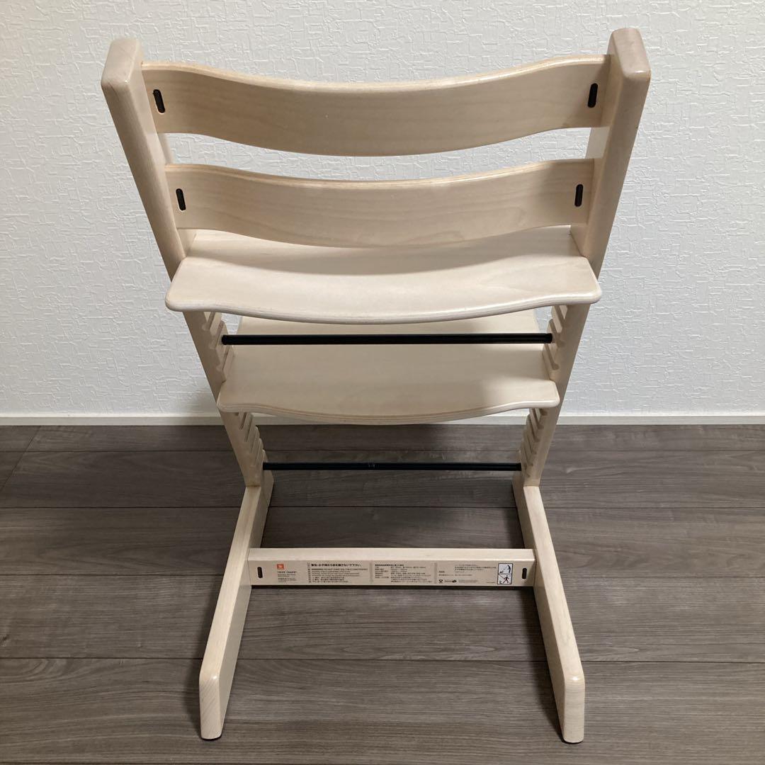 ぽめらにあん様希望価格 美品トリップトラップ STOKKE ホワイトウォッシュ
