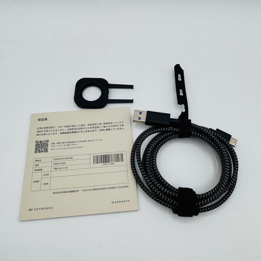 【美品】ZENAIM キーボード ローカルキーボード US配列