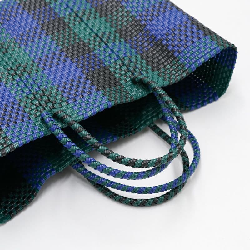 新品未使用・ レトラ メルカドバッグ 3COLORS CHECK