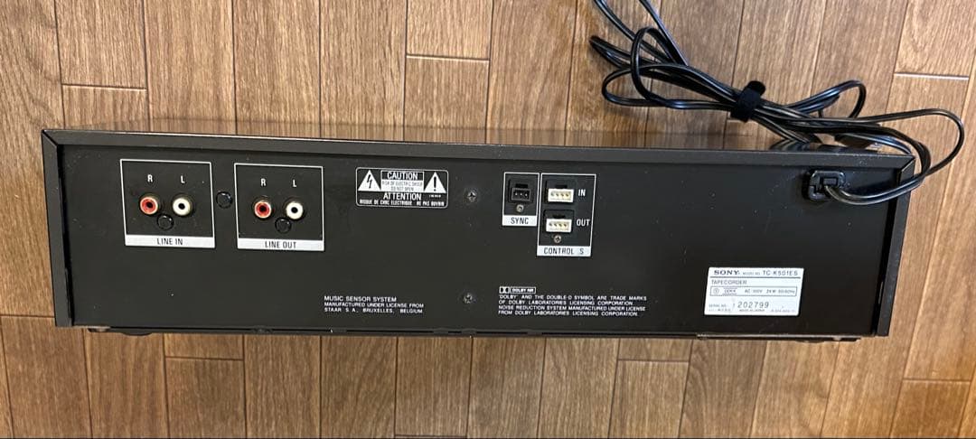 SONY TC-K501ES｜ESシリーズ｜整備調整済｜再生安定・測定値提示