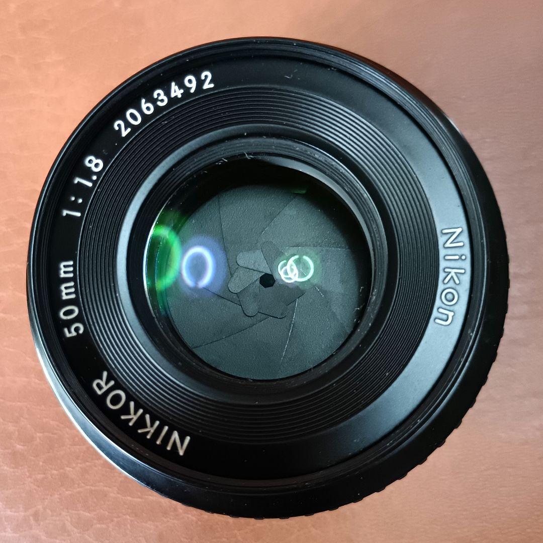 Ai-S NIKKOR 50mm f 1.8 パンケーキレンズ