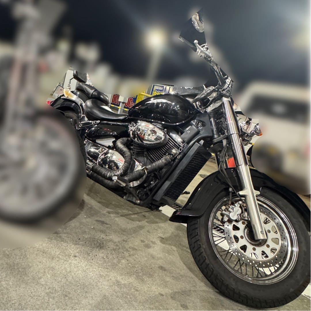 ケンテック 2in1 マフラー イントルーダークラシック 極太 フレアカット