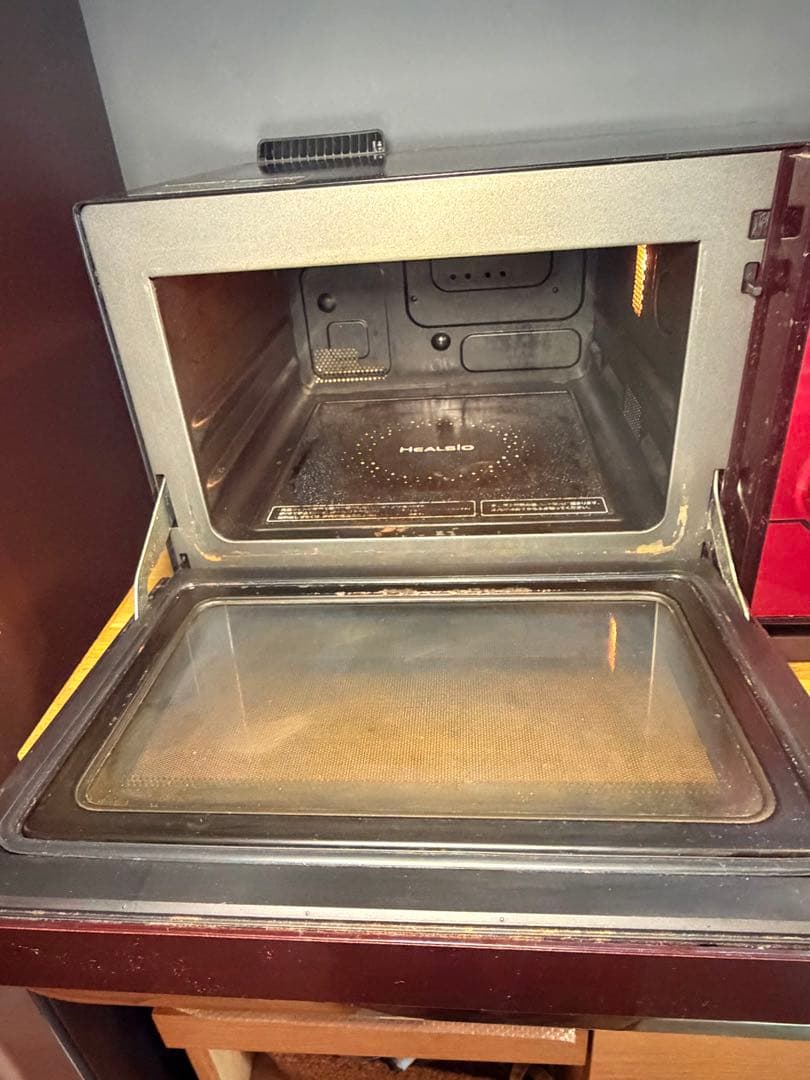 SHARP HEALSIO オーブンレンジ レッド　AX-CA1-R