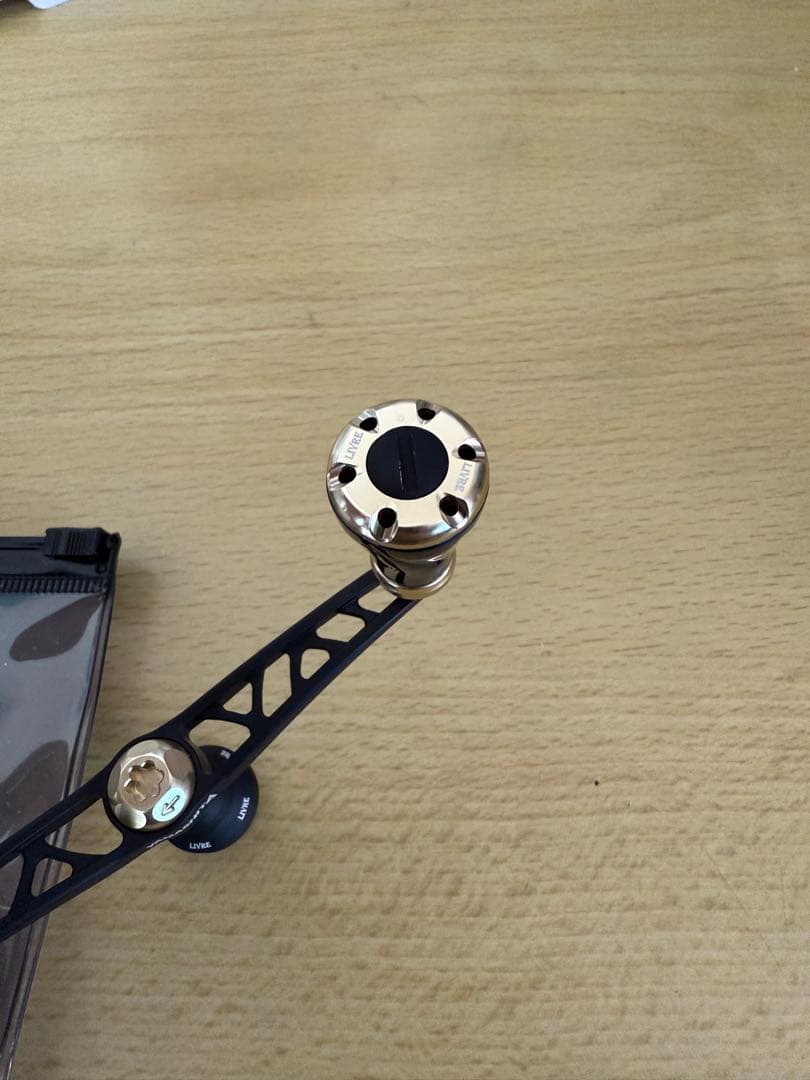 LIVRE エギ王　コラボ　カスタムハンドル　ハンドル　WING100 ダイワ用