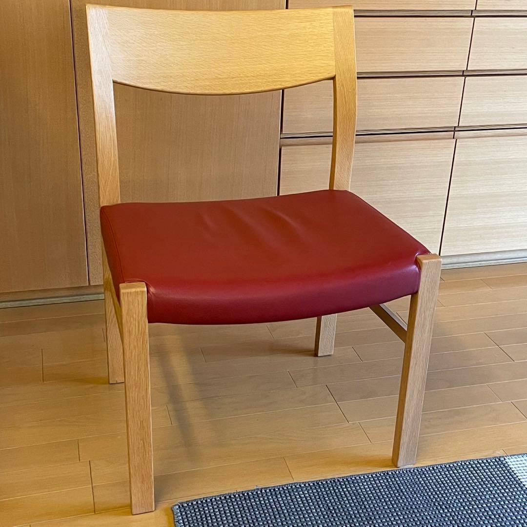 ①カンディハウス ダイニングチェア レジェーロ　レザー