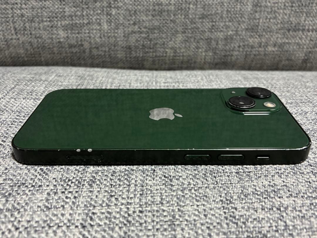 iPhone 13mini／グリーン／128GB／SIMフリー／バッテリー77%