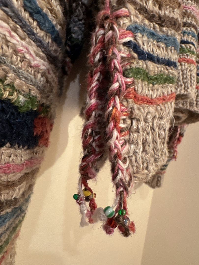 45R 2026春　ラグ編みリネンのボレロ　サイズ2