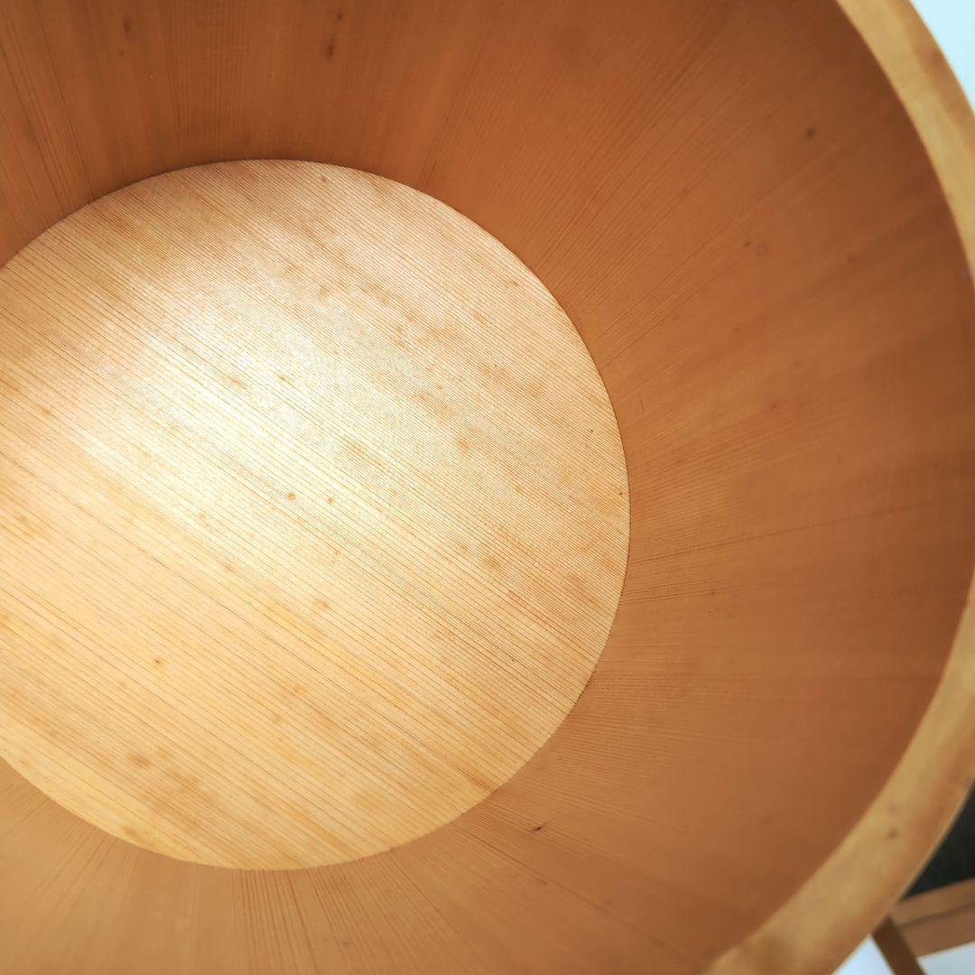 深川・川又　江戸おひつ　八寸約7合　5から6人用　木製 　白ごはんがよりおいしい