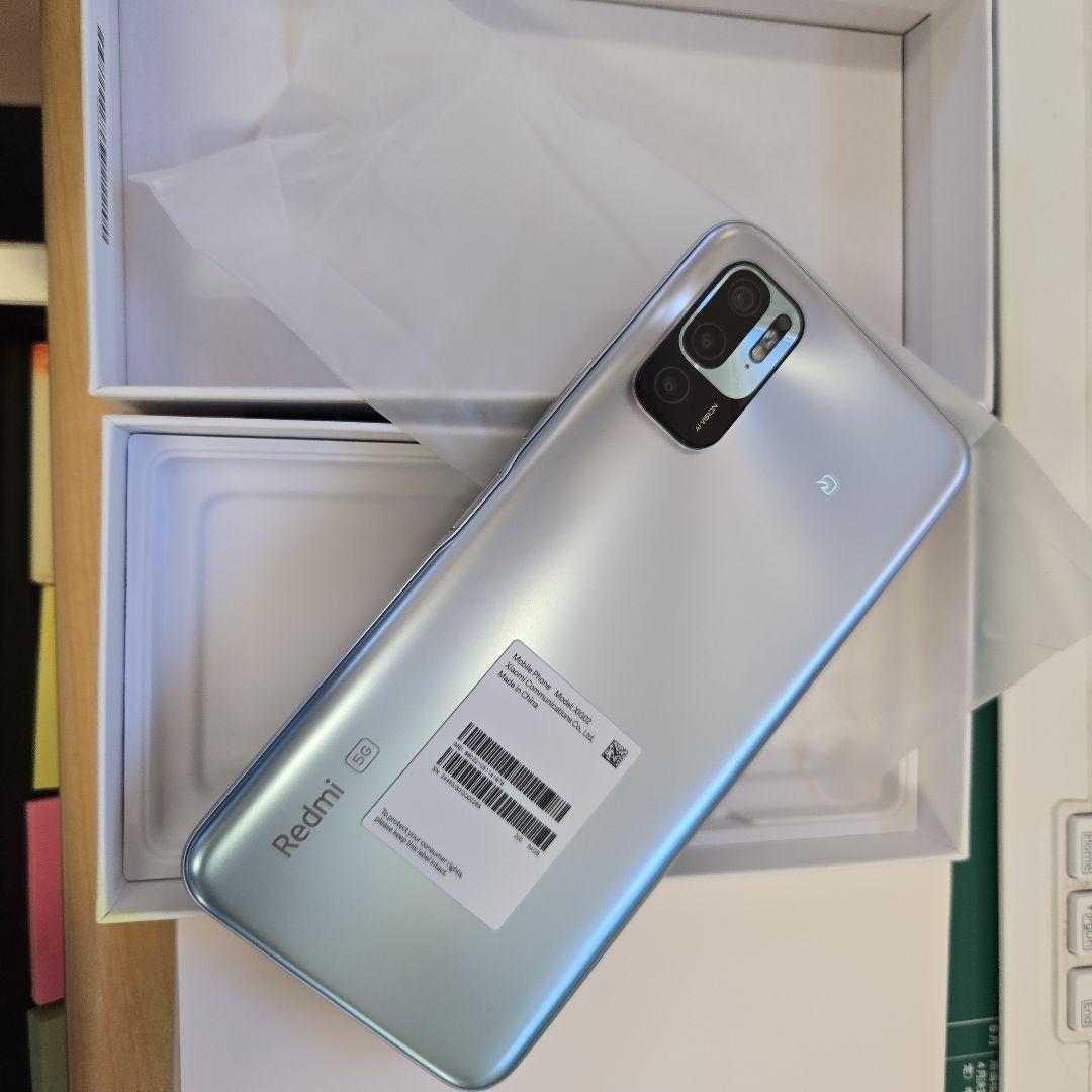 新品Redmi Note 10 JE 5G シルバー 本体