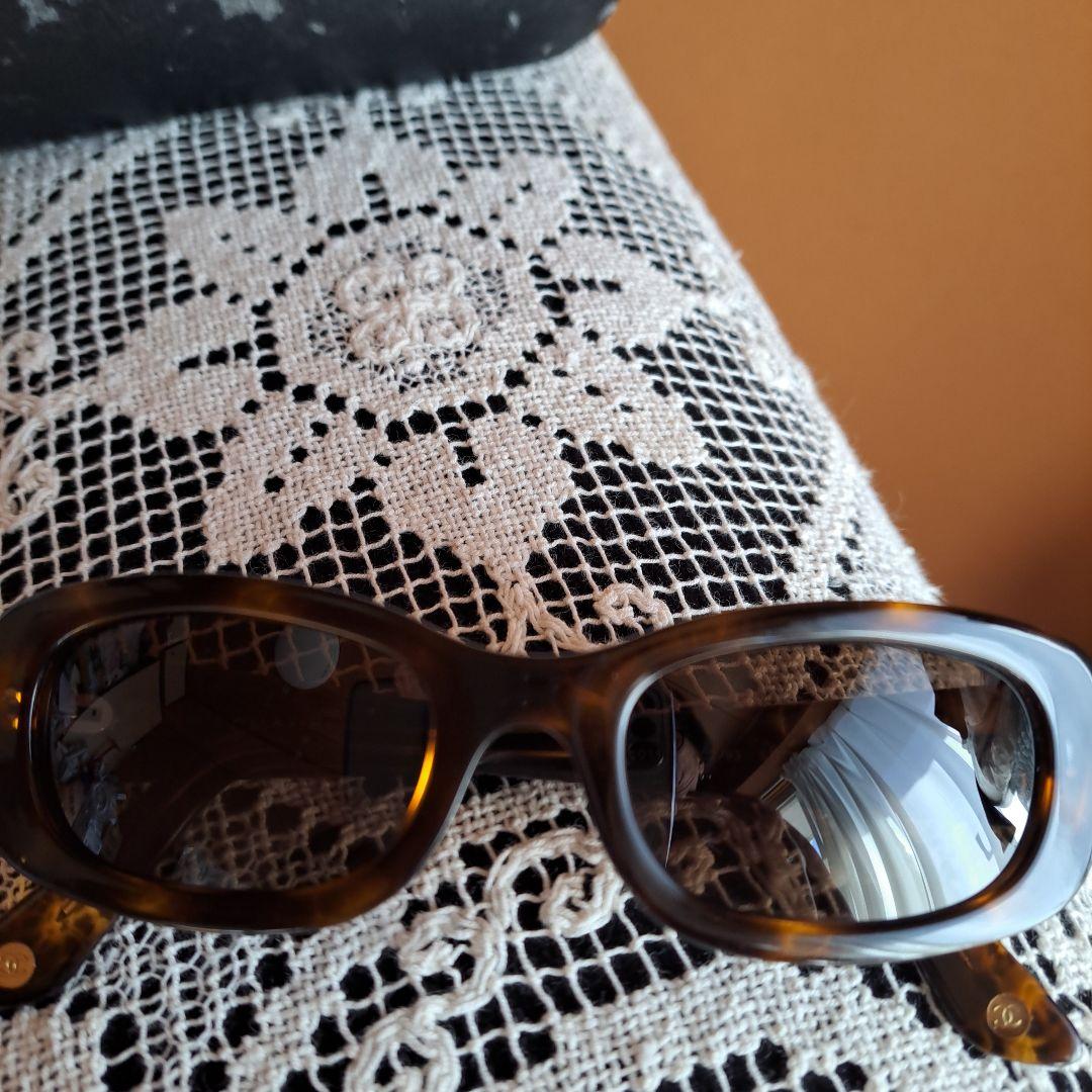 CHANEL ブラウン サングラス C1099729べっ甲柄
