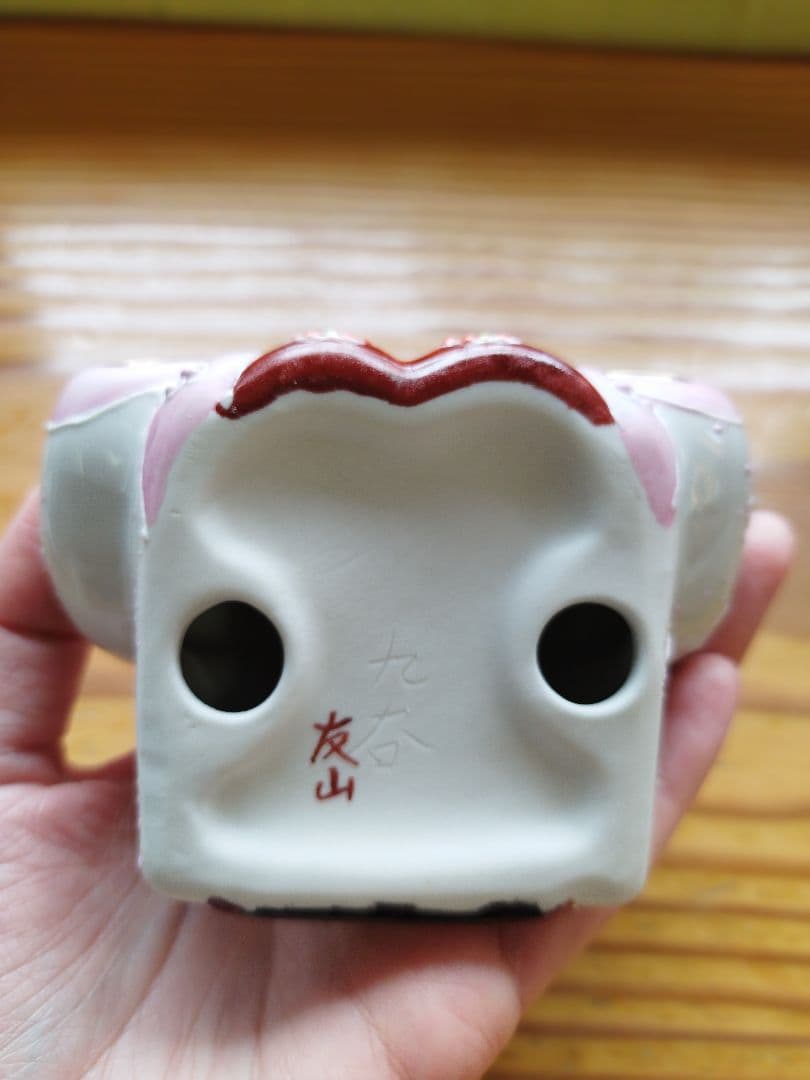 【再値下げ】新品　九谷焼　３号雛人形　花むらさき　ひな祭り