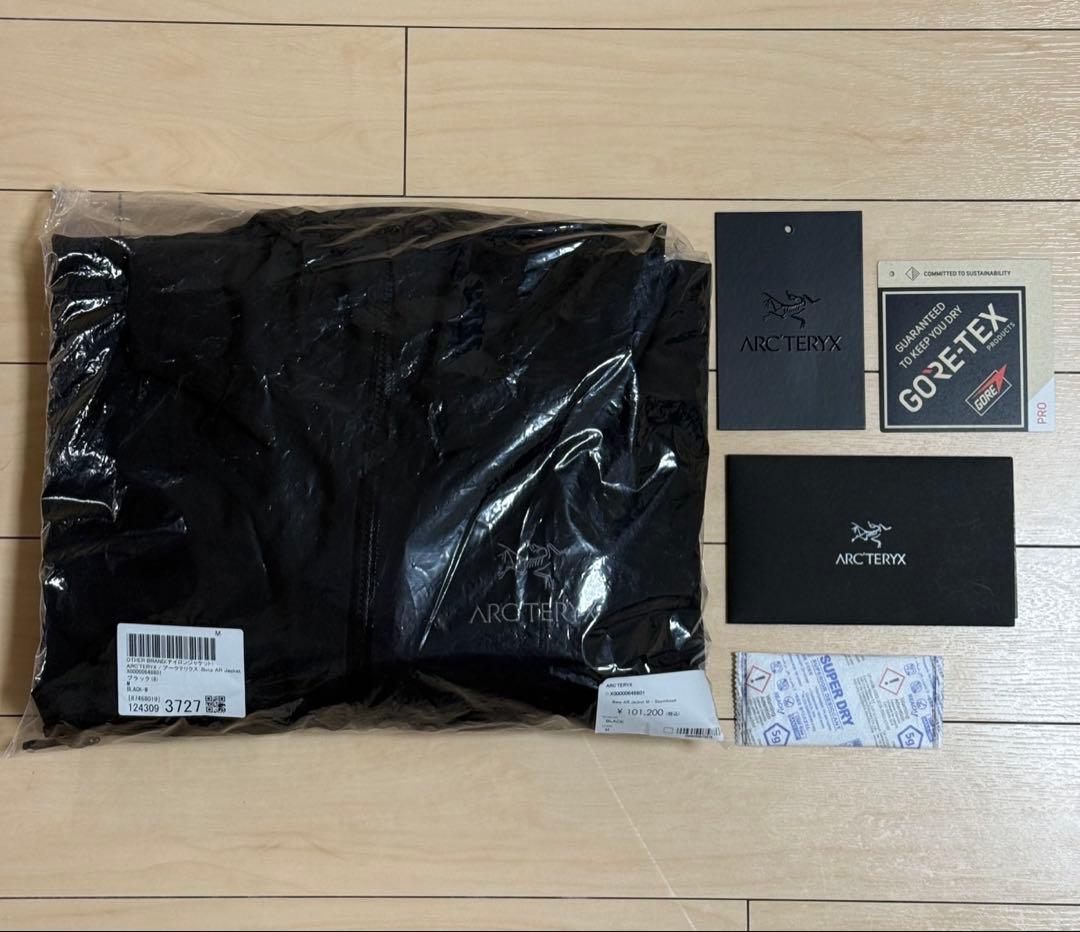 M アークテリクス beta AR Jacket Stormhood 黒 M