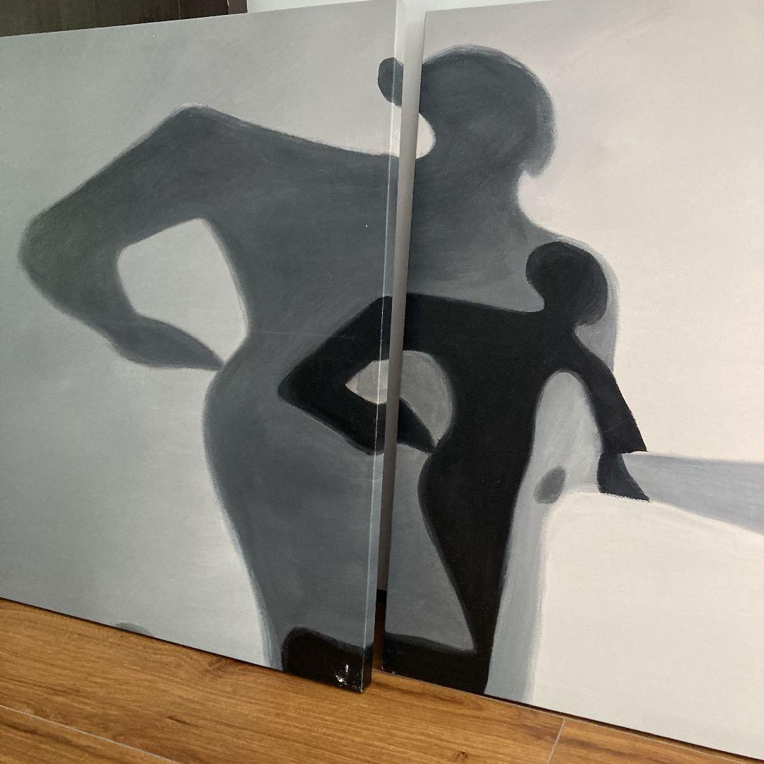 ランニングフレーム　インテリア　絵　絵画　フォトフレーム　什器