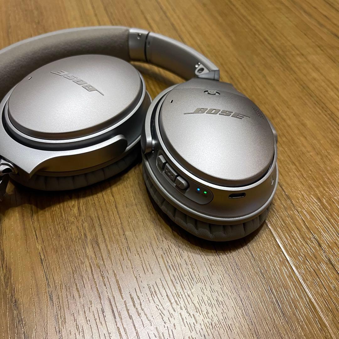 美品！ BOSE QUIETCOMFORT35 ll シルバー ヘッドホン