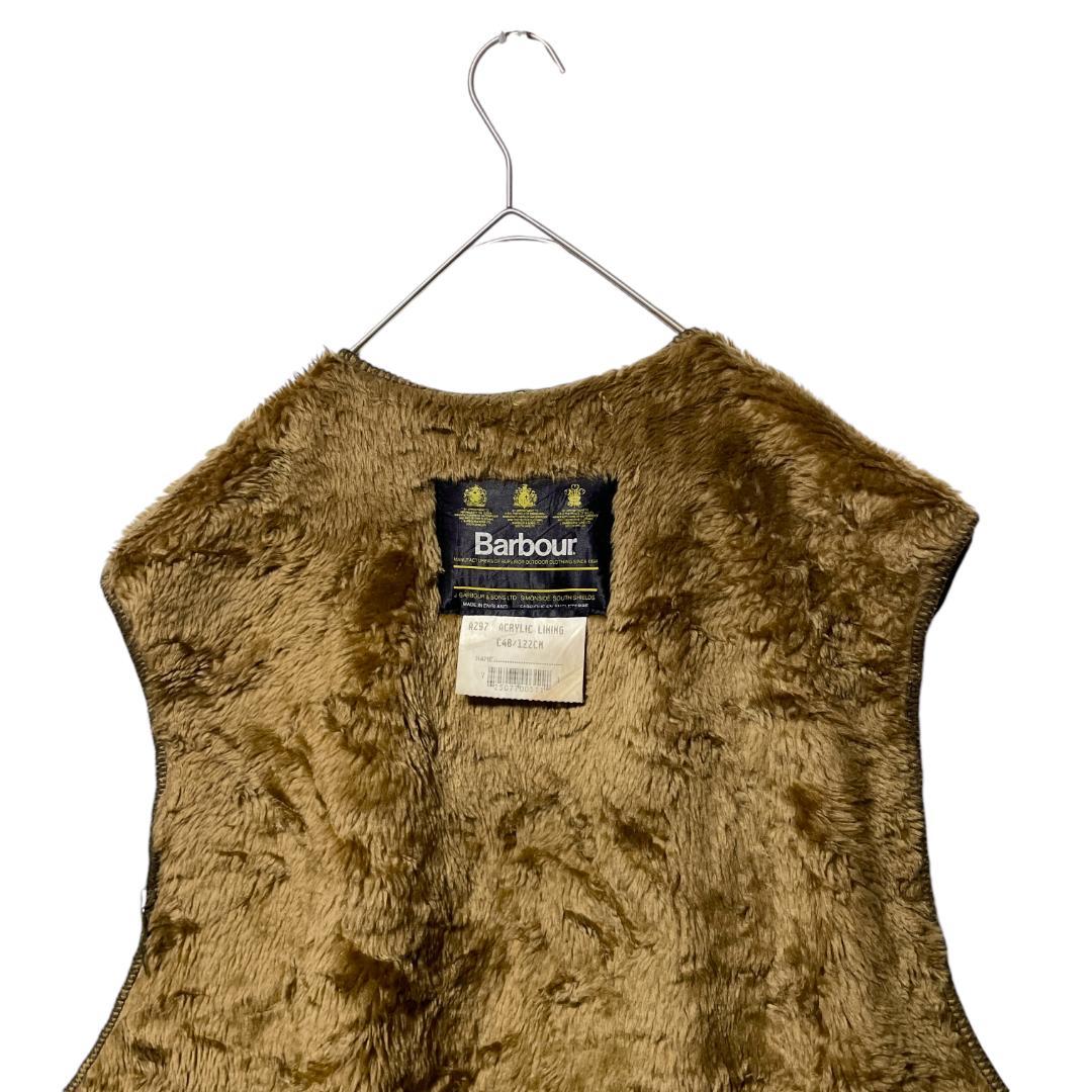 Barbour バブアー ボアライナーベスト メンズ 48 ※XL相当 茶色