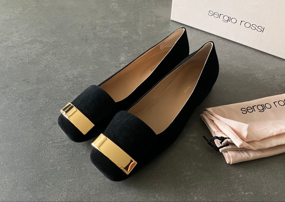 新品正規品定価約11万→39999早い者勝ち‼️セルジオロッシ　SR1 バレリーナ