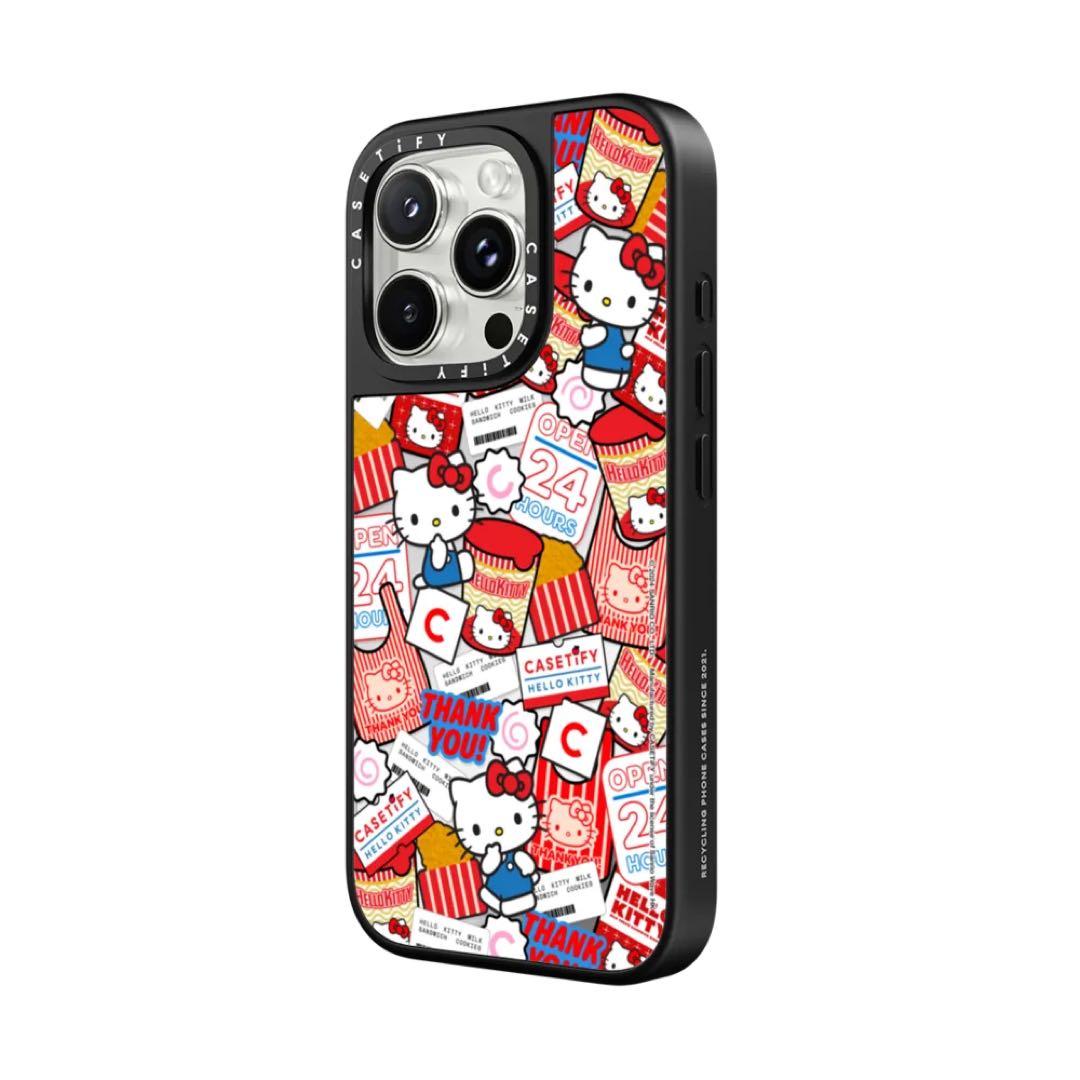 《正規品》CASETIFY ハローキティミラー 【iPhone16PROケース】