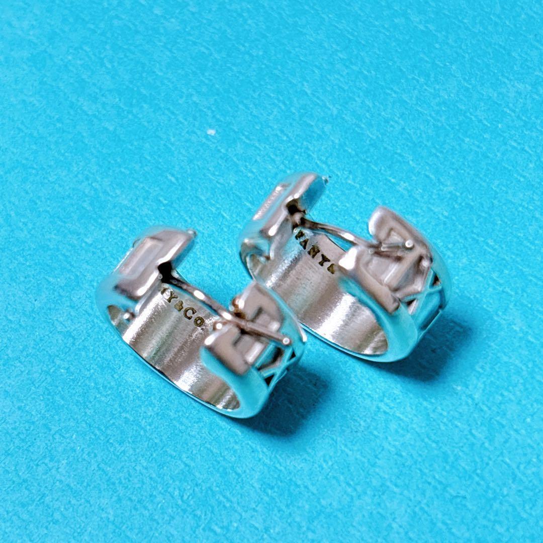 【美品】Tiffany ティファニー ミニ アトラス 両耳 ピアス SV926