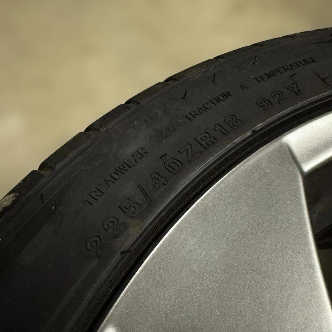 ロ*グ様 【純正流用✨️】エクストレイル 純正 ホイール セレナにて使用 18イ