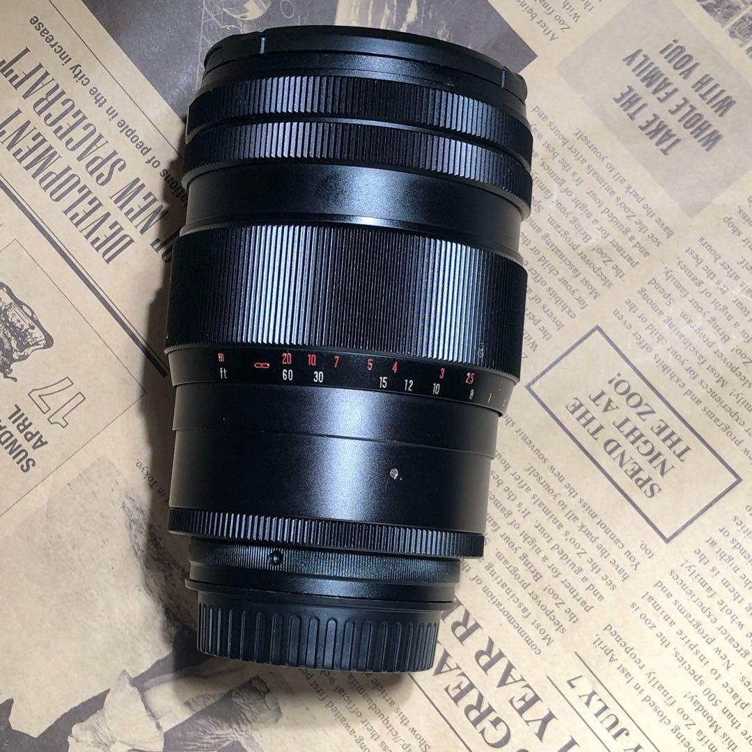 希少？開発未発表？VIVITAR？85mm f1.4 EFマウントアダプター