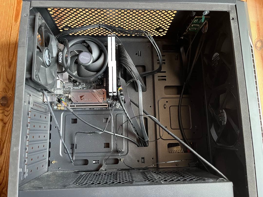 自作PC MINI-ITX B450 Ryzen 3200G 16G 256G