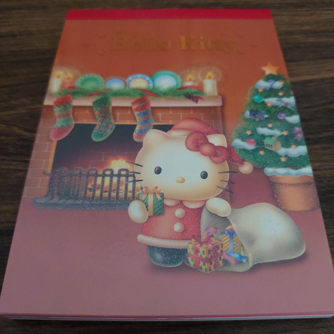 T*様 新品未使用‪♡ハローキティクリスマスA6メモ
