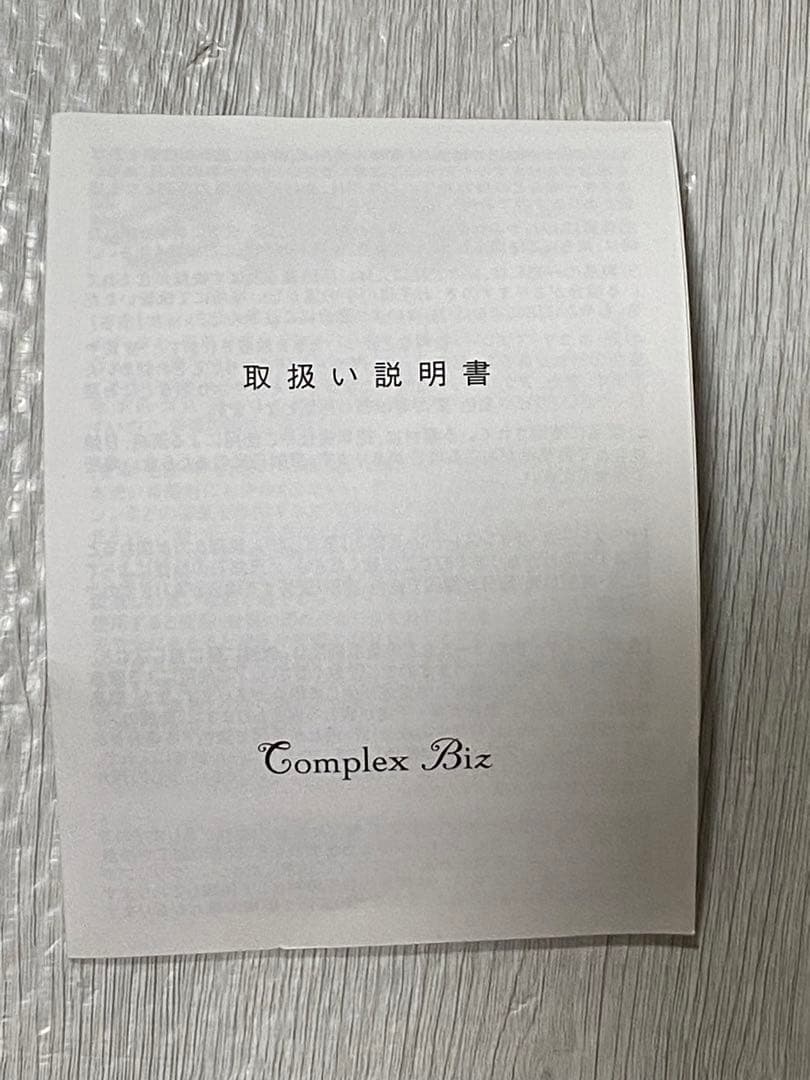 コンプレックスビズ　ヘアクリップ　S・ M2個セット