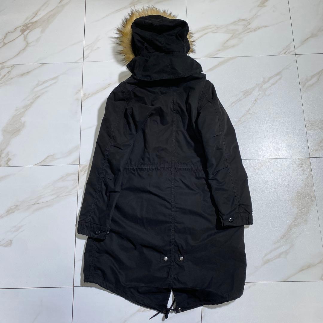 希少♡AVIREX ファー モッズコート 中綿ライナー フィッシュテール y2k