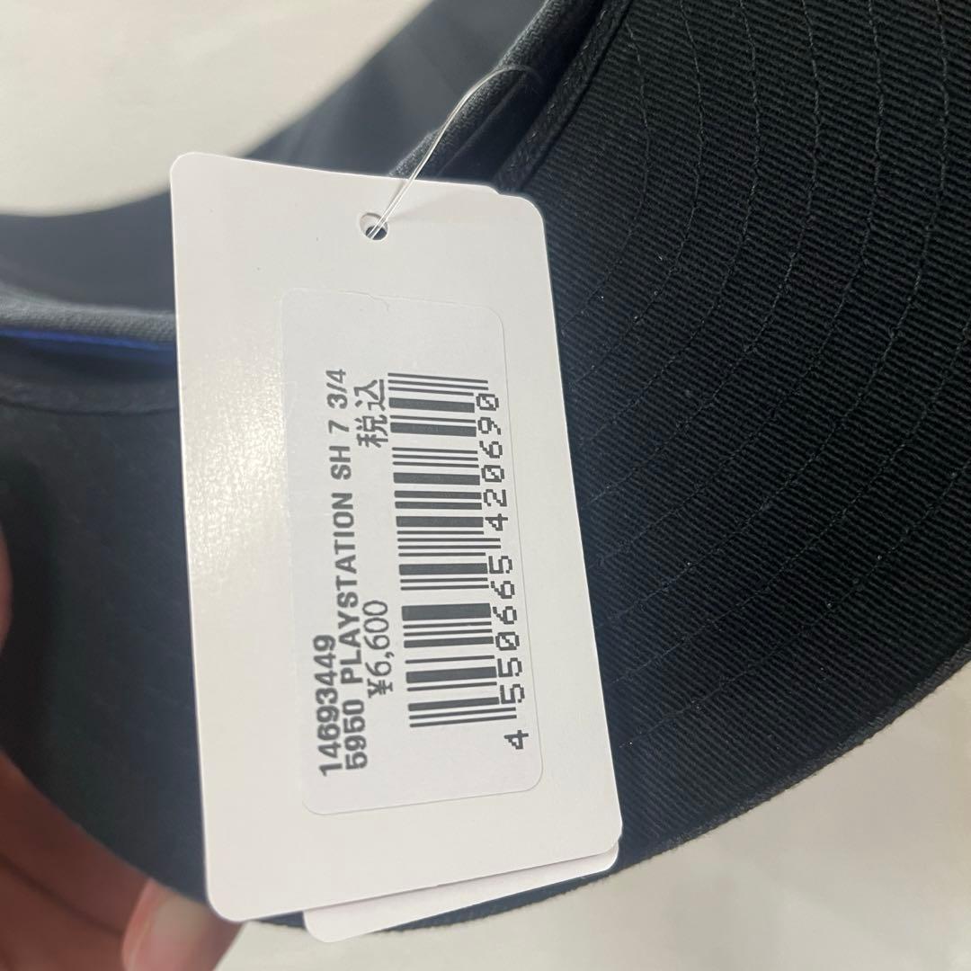 59FIFTY PlayStation ロゴ ダークグラファイト7 3/4