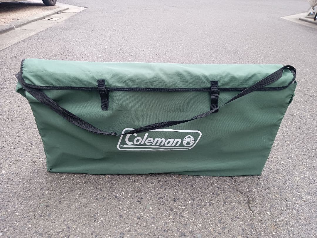 【Coleman】スリム四折テーブル 収納ケース付