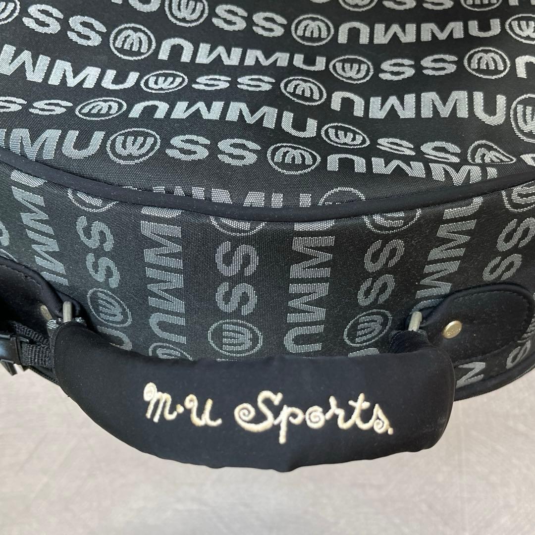 ミエコウエサコ MUスポーツ 円形 カートバッグ ボストンバッグ