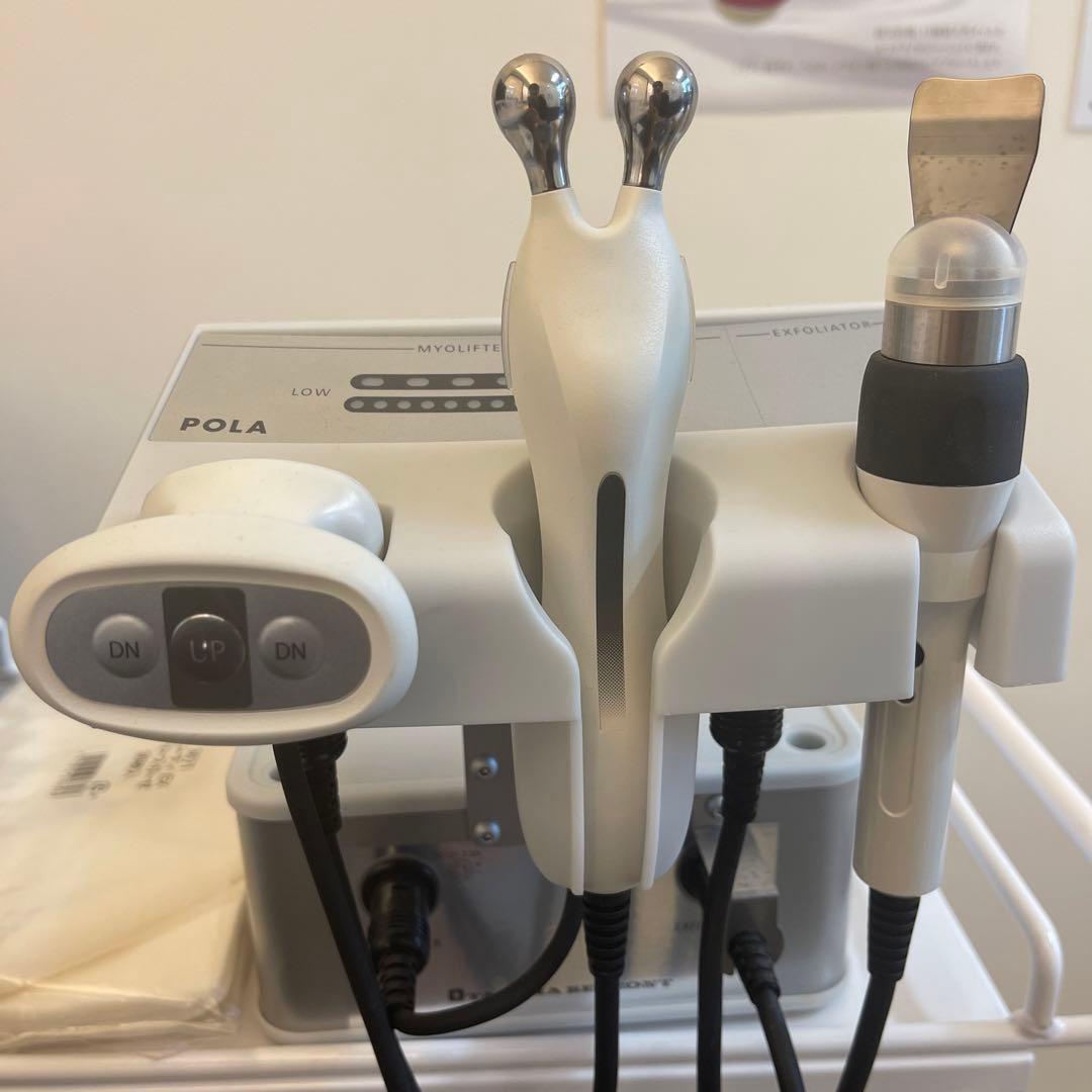 POLA 美顔器 超音波・イオン導入
