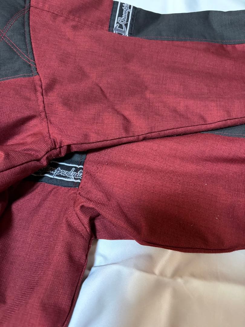 Champion赤/グレー スノーボードジャケット LLサイズ