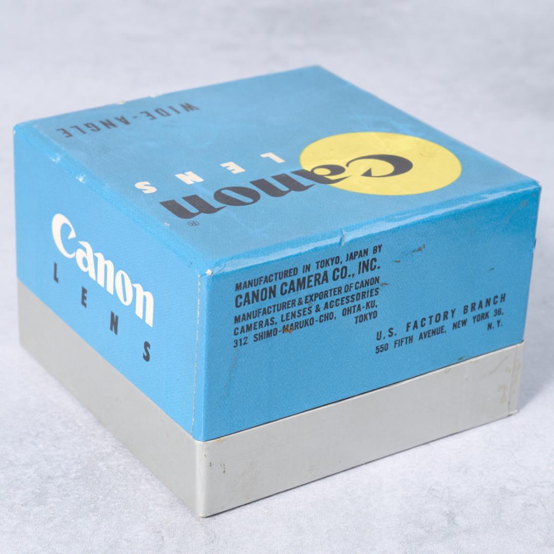 CANON LENS 35mm F2.8 L39 箱付