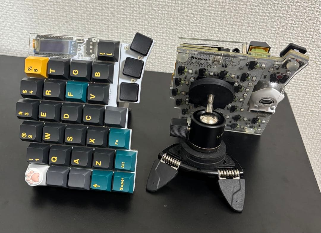 keyball61 テンティングソリューション付き