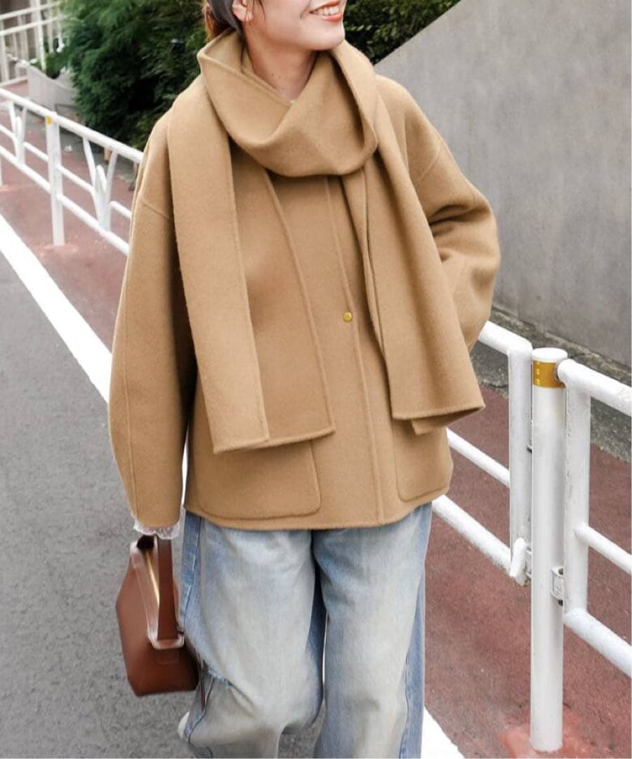 2025aw✴︎ Spick and Span ✴︎ビーバーストール付きセットコート