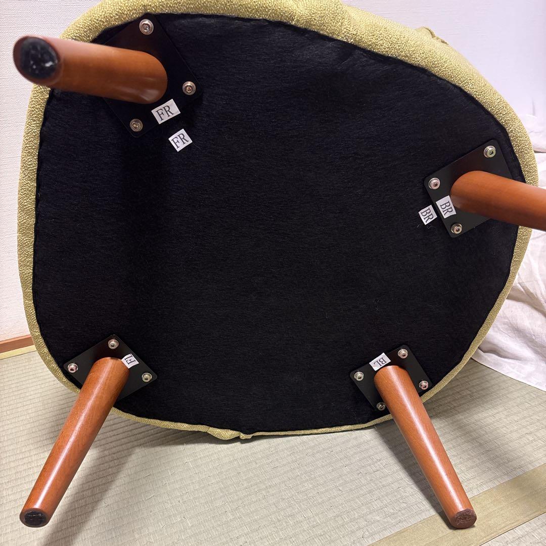 ウニコ unico ソファ　1人掛け　グリーン