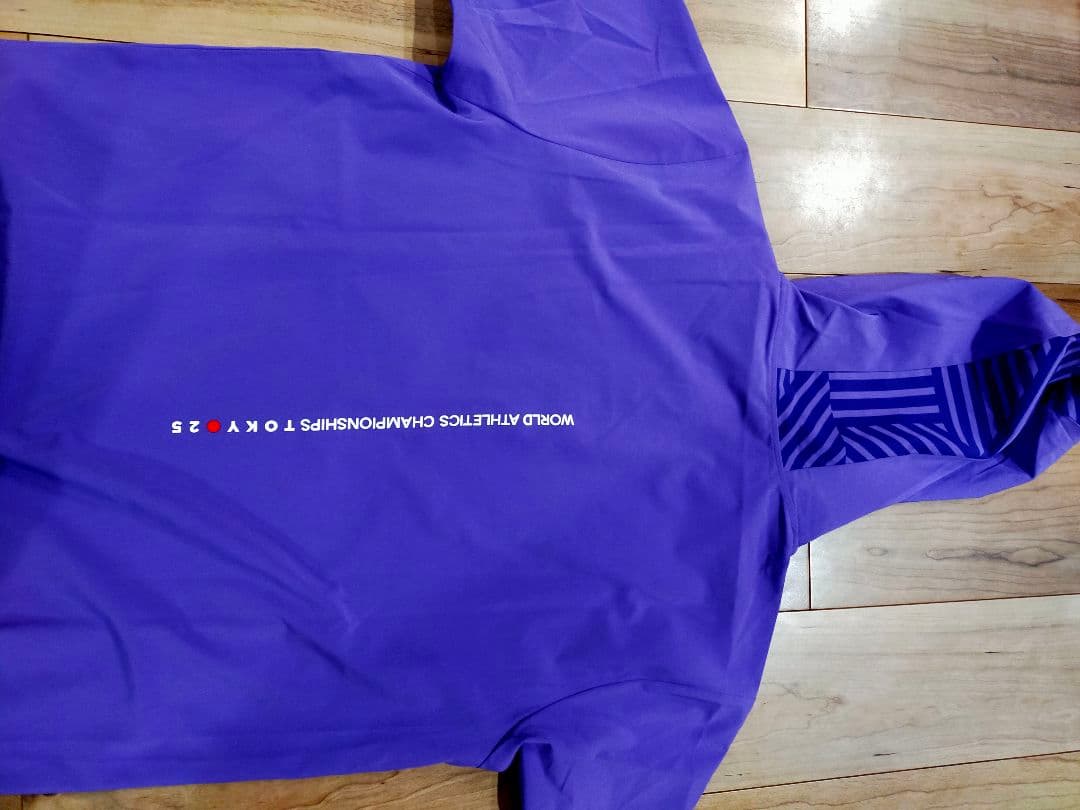 世界陸上東京2025 公式　 ウインドブレーカー　 アシックス　 ジャケット　L