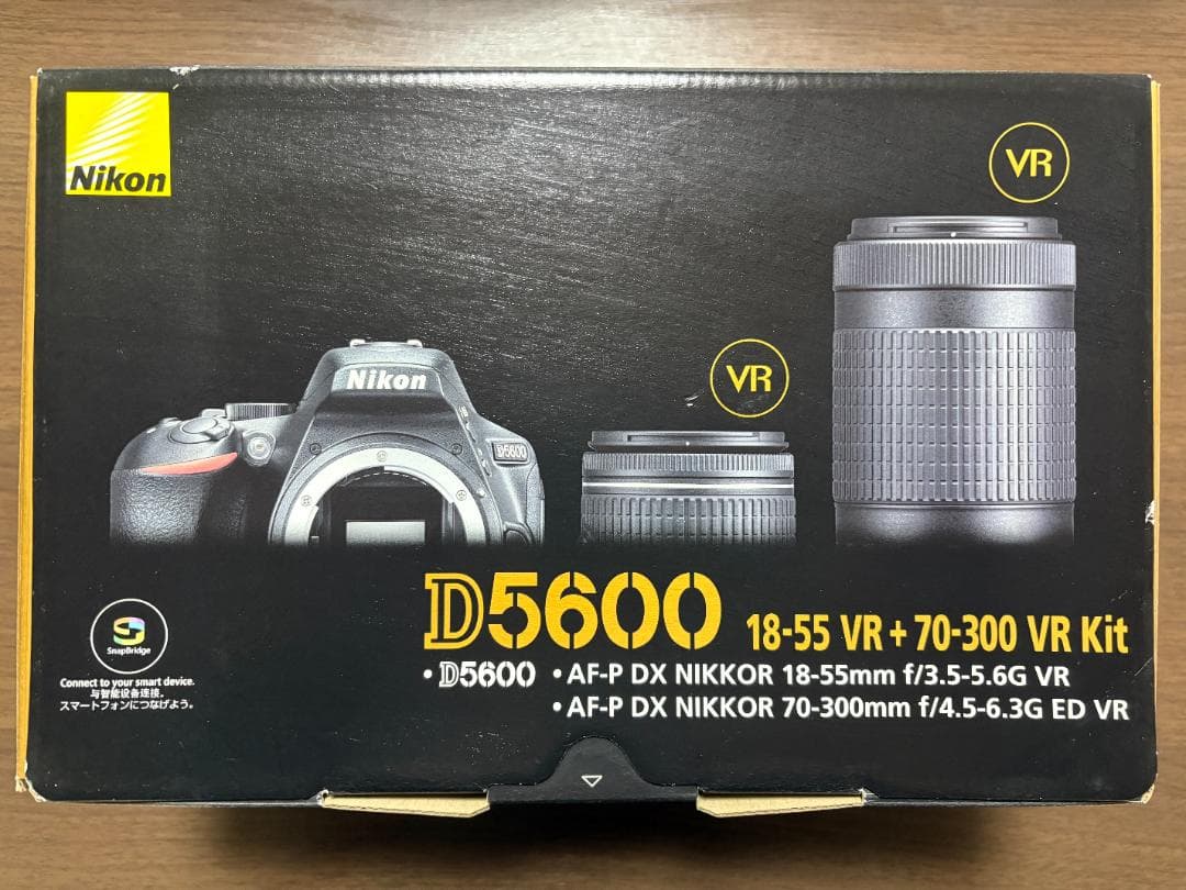 Nikon カメラ D5600 18-55 VR+ 70-300 VR Kit
