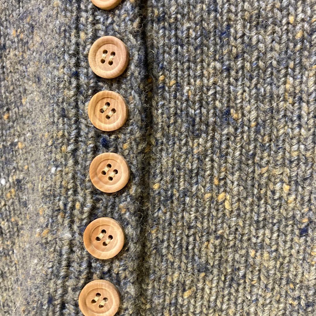 SHISHIKUI MANY BOTAN カーディガン Khaki メニボ