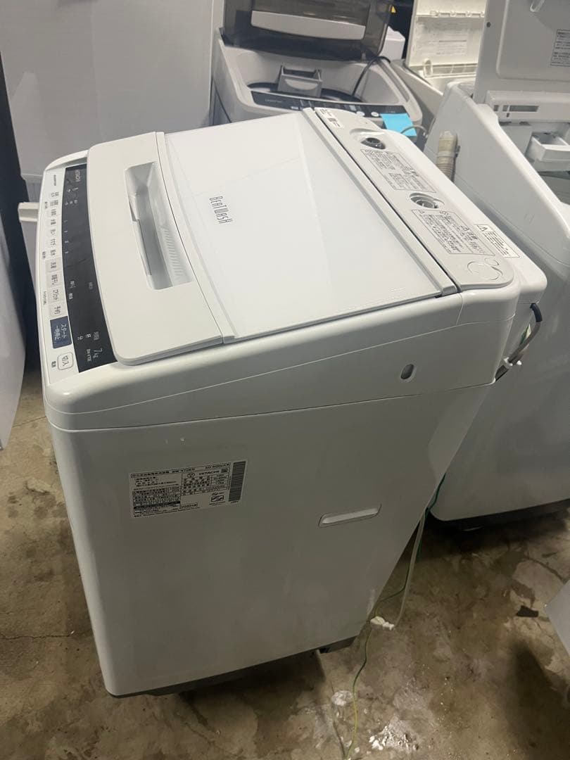 女性オーナー日立 洗濯機 7kg 2020年製 BW-V70E