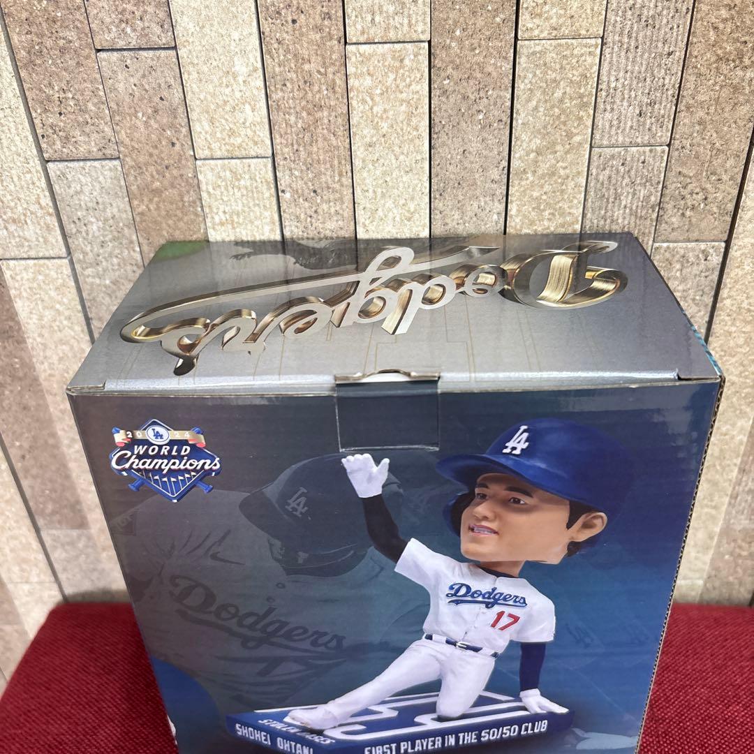 大谷翔平　50/50 ボブルヘッド2個　レプリカチャンピオンリング　3点セット