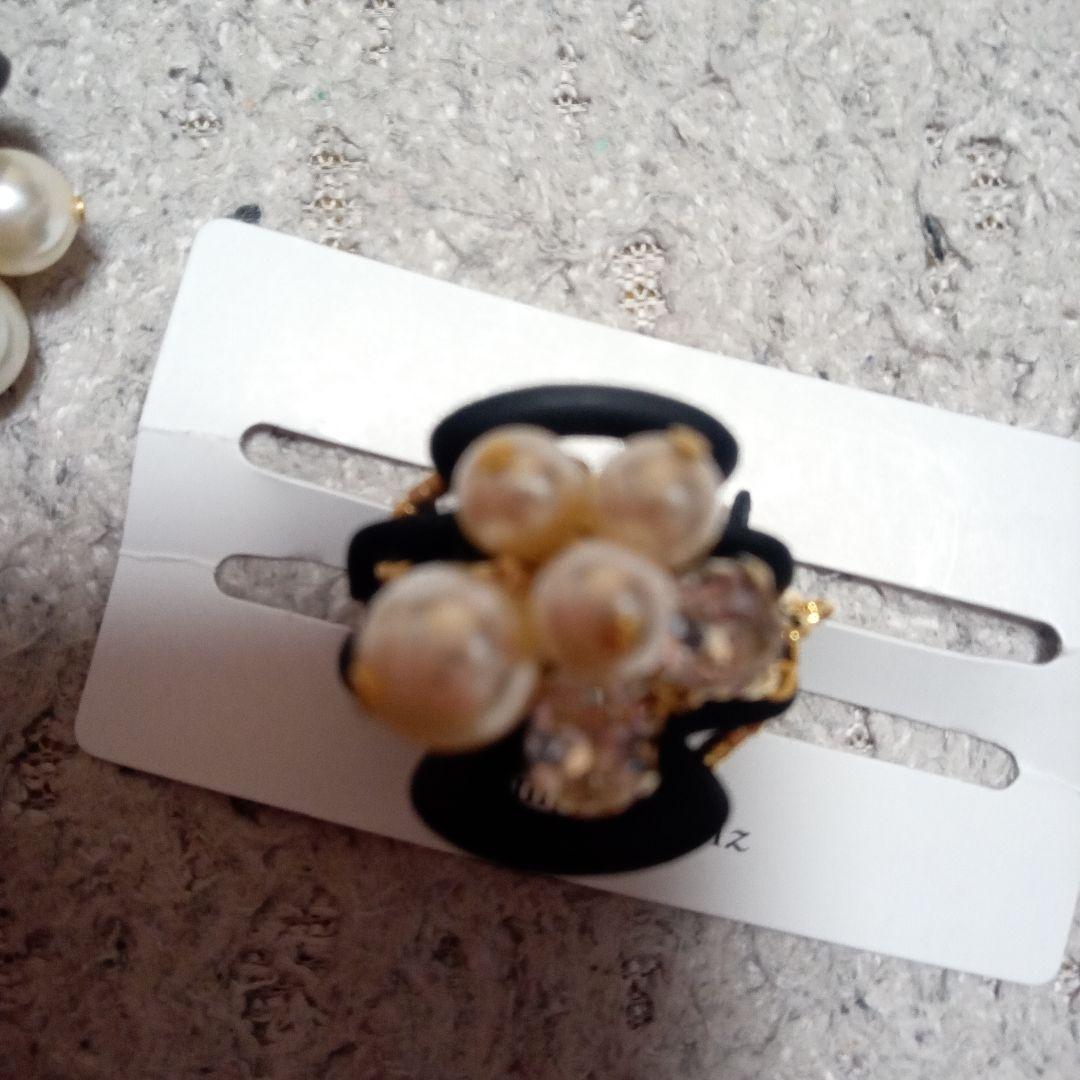 Complex Biz 　ポライトシェルパール　ホイップクリップ　２個セット黒