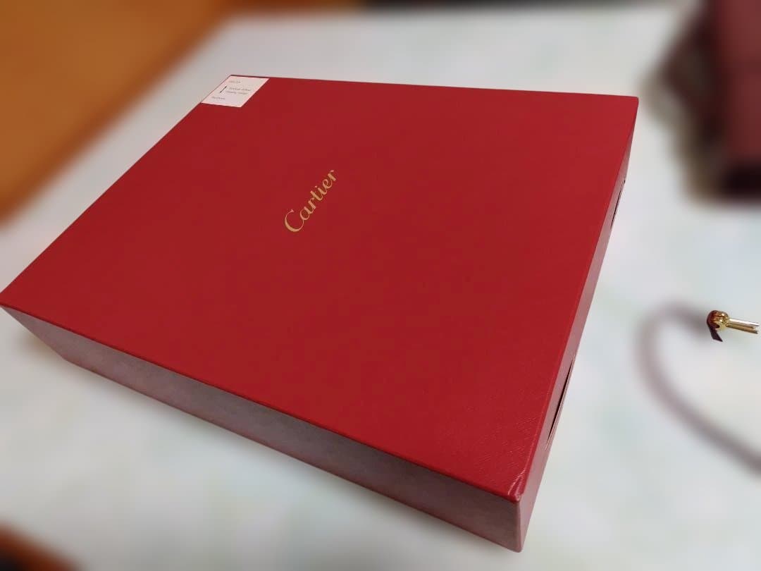 Carter バーガンディ レザー ブリーフケース