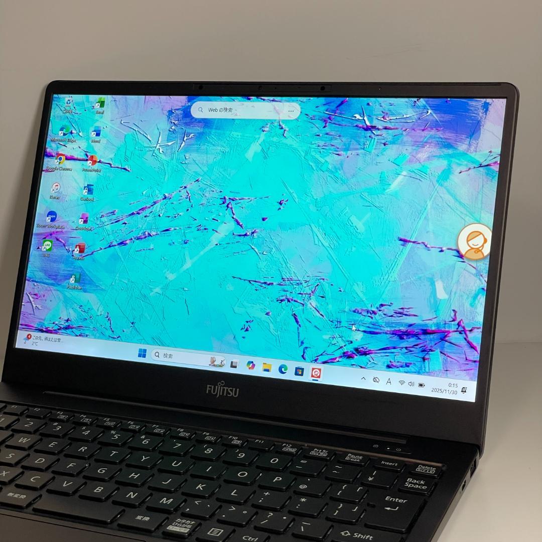 ★希少★ 第11世代i5 LIFEBOOK ノートPC win11 軽量 SSD