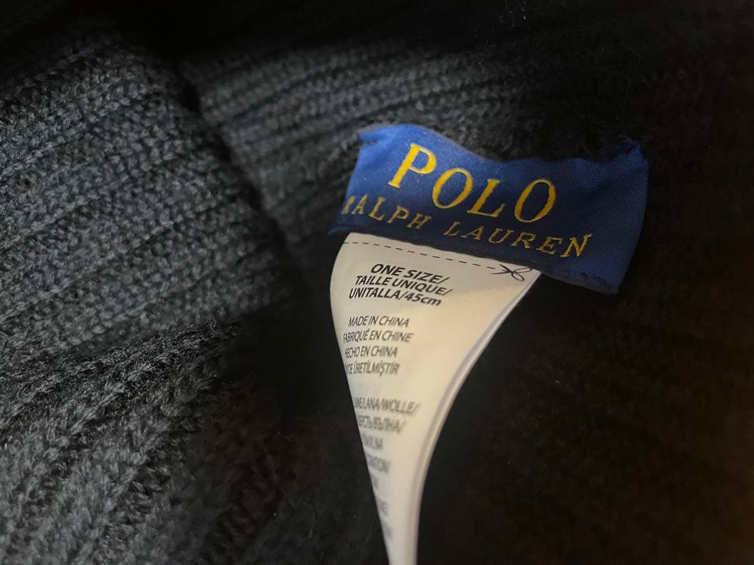 ポロラルフローレン NYニット帽