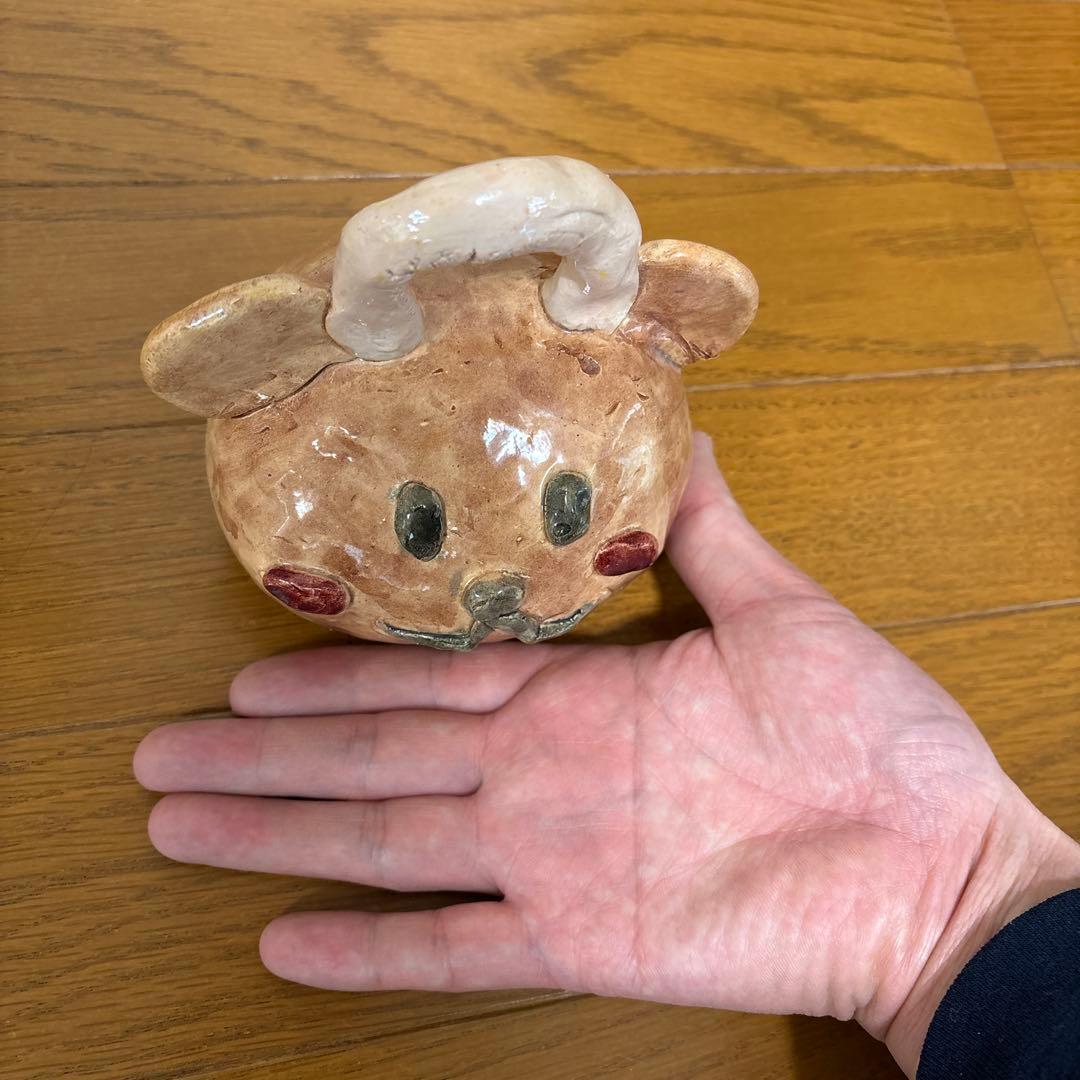 幸運をいりますか？　「クマちゃんの土鈴」