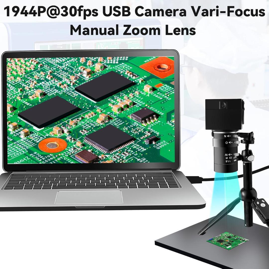 ELP 5メガピクセル USBカメラ 2.8-12mm 4倍望遠光学レンズ