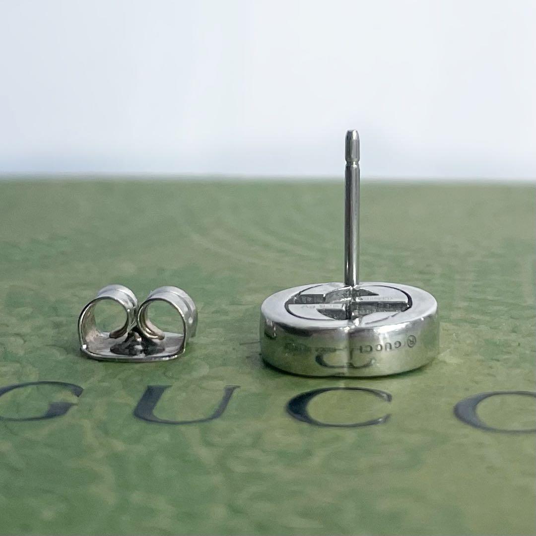 GUCCI インターロッキング ピアス 片耳のみ GGピアス ダブルG 付属品