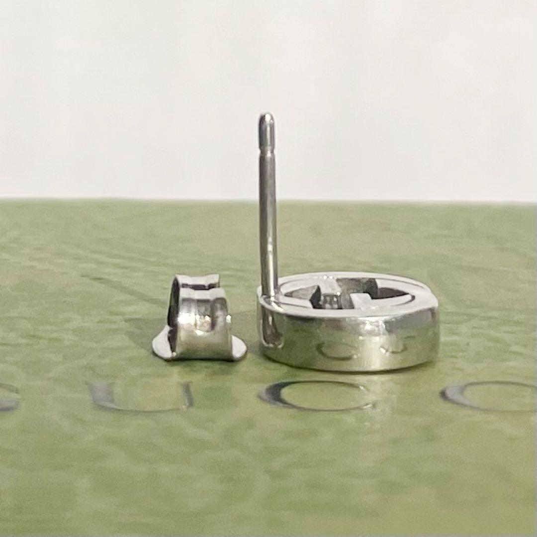 GUCCI インターロッキング ピアス 片耳のみ GGピアス ダブルG 付属品